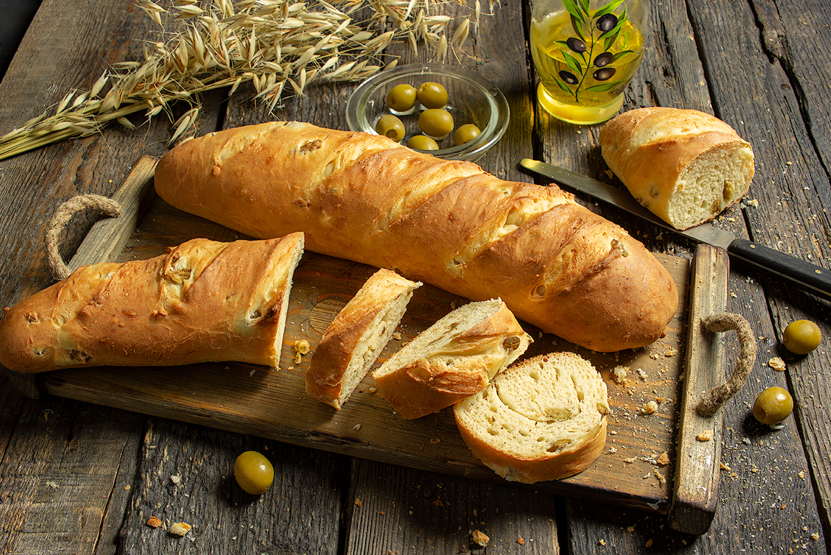 Оливковый хлеб