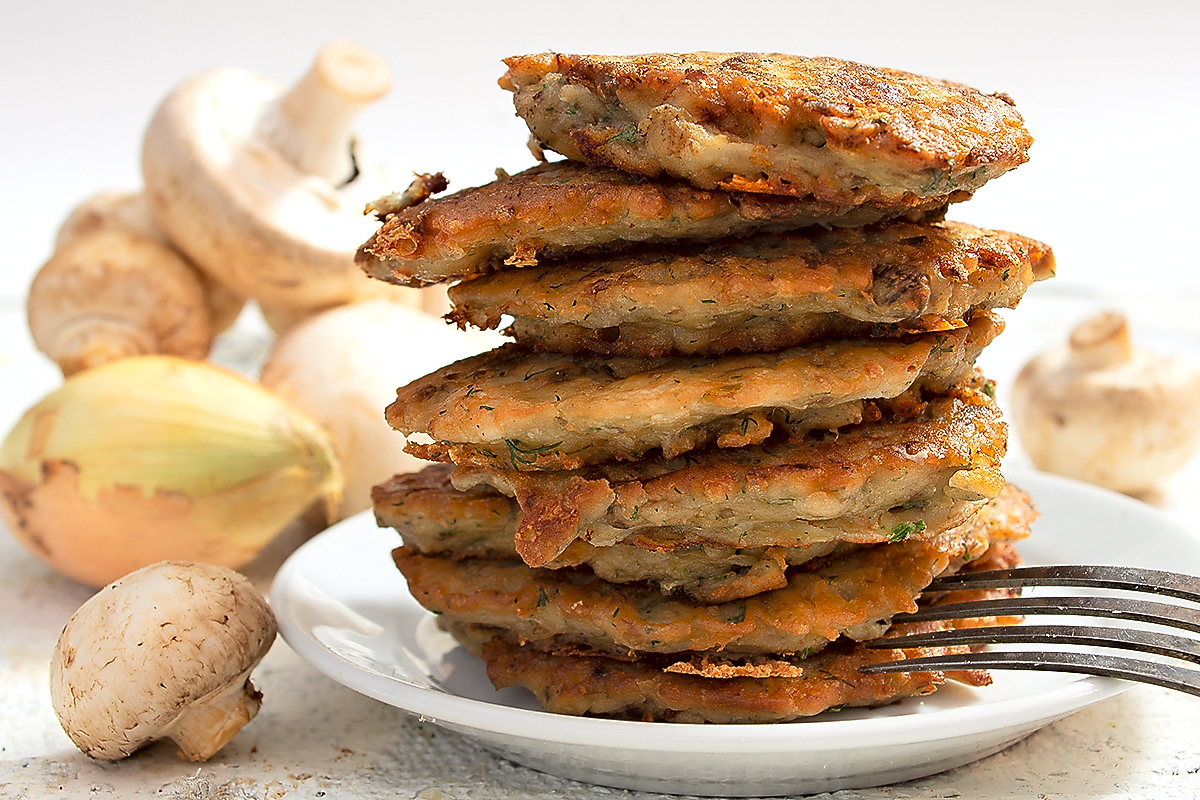 Грибные фриттеры